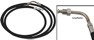 Outdrive Trim Hoses - Long (Priced per Inch)