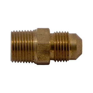 Brass Fitting -6 SAE X 3/8" NPT Straight