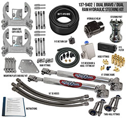 Mayfair Dual Bravo/Dual Ram Full Hydraulic Steering Kit