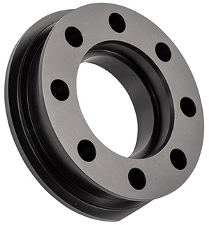 Double Drilled Billet Bearing Cap - Black Anodized