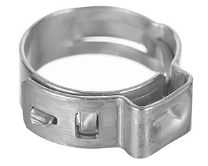 Oetiker Clamp  7/16"   11.3mm   (Priced Per Pkg of 10)