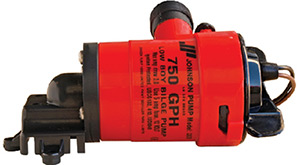 1250 GPH Low Boy Bilge Pump, 12V