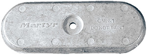 Martyr Cmn1 Aluminum Hull Anode 3.16" X 8.5"