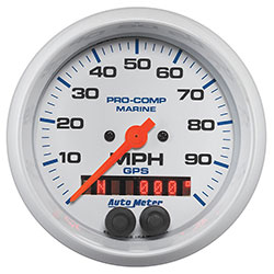 Autometer 100 MPH GPS Speedometer 3-3/8"