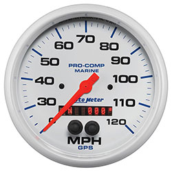 Autometer 100 MPH GPS Speedometer 3-3/8"