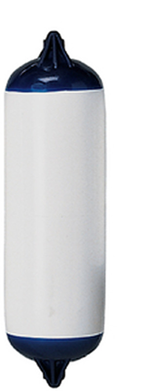 8.2" x 30" F Series Twin Eye Fender, White"