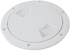 Attwood Deck Plate 6" White"
