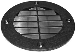 T-H Marine Louvered Vent Cover 5-5/8" OD, Fits Into 4" Hole"