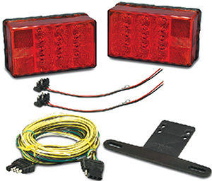 Trailer Light Kit LED 4X6