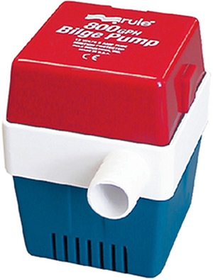 Rule 12V Square Non-Automatic Bilge Pump