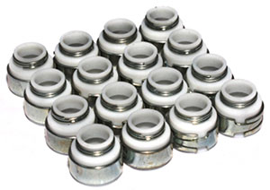 Positive Stop PTFE Valve Seals: For 3/8" Valves & .530" Guides