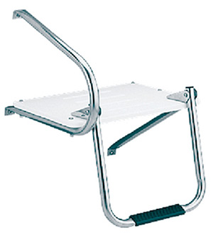Garelick EEz-In Swim Platform With 1 Step Fold Down Ladder For Boats With Outboard Motors