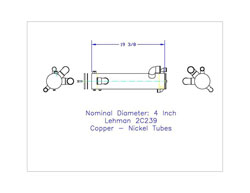 Replacement Heat Exchanger Copper 4X16.25 2P