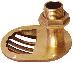 1-1/2" Scoop Thru-Hull w/Nut"