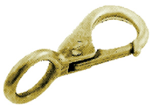 Brass Fast Eye Snap-Size 0