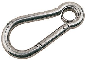 Snap Hook-SS w/Eye 1/4 X 2-3/8