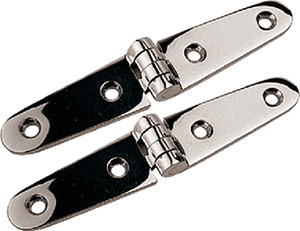 6" Stainless Strap Hinge"