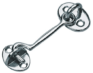 Chrome Brass Door Hook-3"