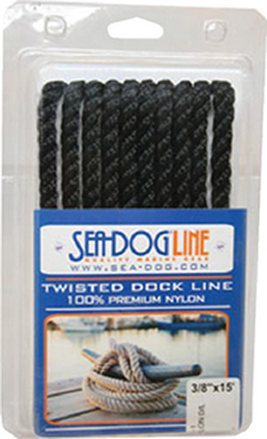 Sea Dog Premium Twisted Three-Strand Nylon Dock Line