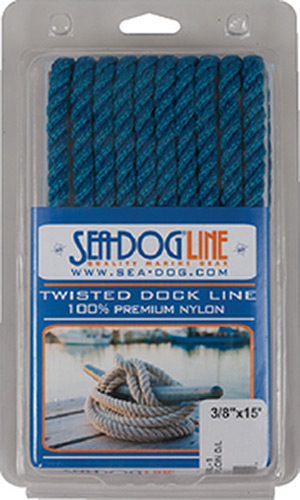 Sea Dog Premium Twisted Three-Strand Nylon Dock Line