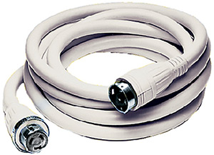 50 Amp 125/250 Volt White 50