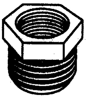 Hex Bushing 1/2X3/8