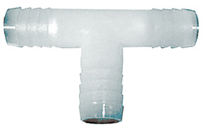 Plastic Hose Barb Tee 1/2 X 3/8 X 3/8