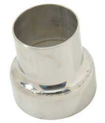 3" To 4" 316L Stainless Steel Inline Exhaust Reducer