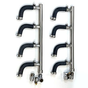 Stainless Steel Distributon Tube Kit for E-Tops & Sport Tubes