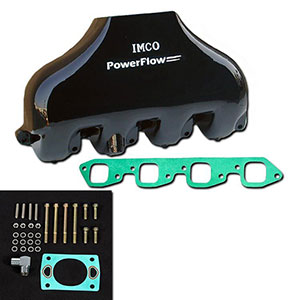 Powerflow Big Block Chevy Manifolds Only Kit - Black