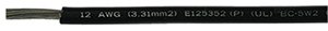 Primary Tinned Copper Wire, 250' 14awg Black