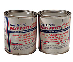 Heavy Duty Sea Goin' Poxy Putty - 6 lbs  / 1/2 Gallon