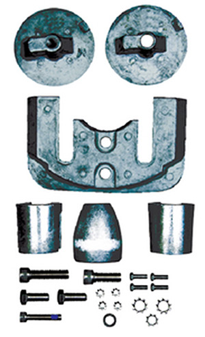 Mercruiser Bravo III Anode Kit - Aluminum