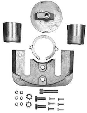 Mercruiser Bravo I Anode Kit - Aluminum