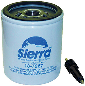 Sierra Mercury Fuel Water Separator Filter With Sensor