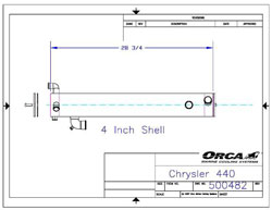 Replacement Heat Exchanger, Chrysler #440