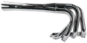 LS1 Headers, Jet, Long, Chrome