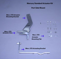 Merc Standard Actuator Kit (Port Mount)