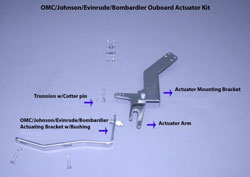 OMC / Johnson / Envinrude / Bombardier Actuator Kit
