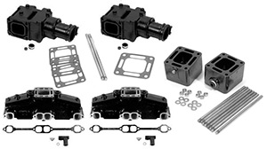 GM V8 BB Exhaust Manifold System Set
