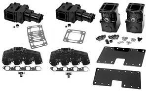 GM V8 BB Exhaust Manifold System Set