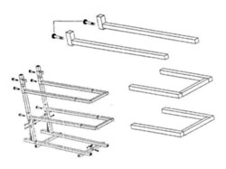 Mercruiser Boat Stand Conversion Kit 91-8025531