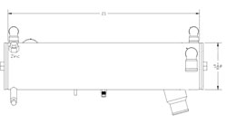 Pleasure Craft Heat Exchanger