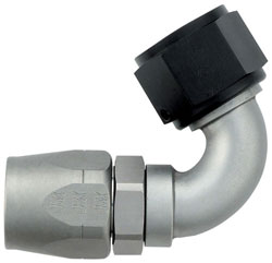 Ti-Tech 120 Degree Double-Swivel AN Hose End