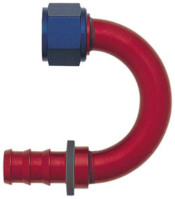-10 AN to 5/8" Push-On Hose End