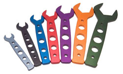 Aluminum AN Wrench Set -4 thru -20