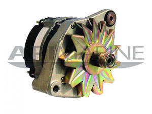 Volvo Penta 24V 60-Amp Valeo Style Isolated Ground Alternator, Replaces Volvo #'s 847561, 873771, 87