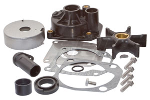 Water Pump Kit With Housing (Woodruff Key)