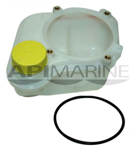 Late Style 4-Screw Mount Right Hand Fill Plastic Oil Reservoir