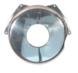 Polished Aluminum Small & Big Block Chevy Bellhousing / Flywheel Cover